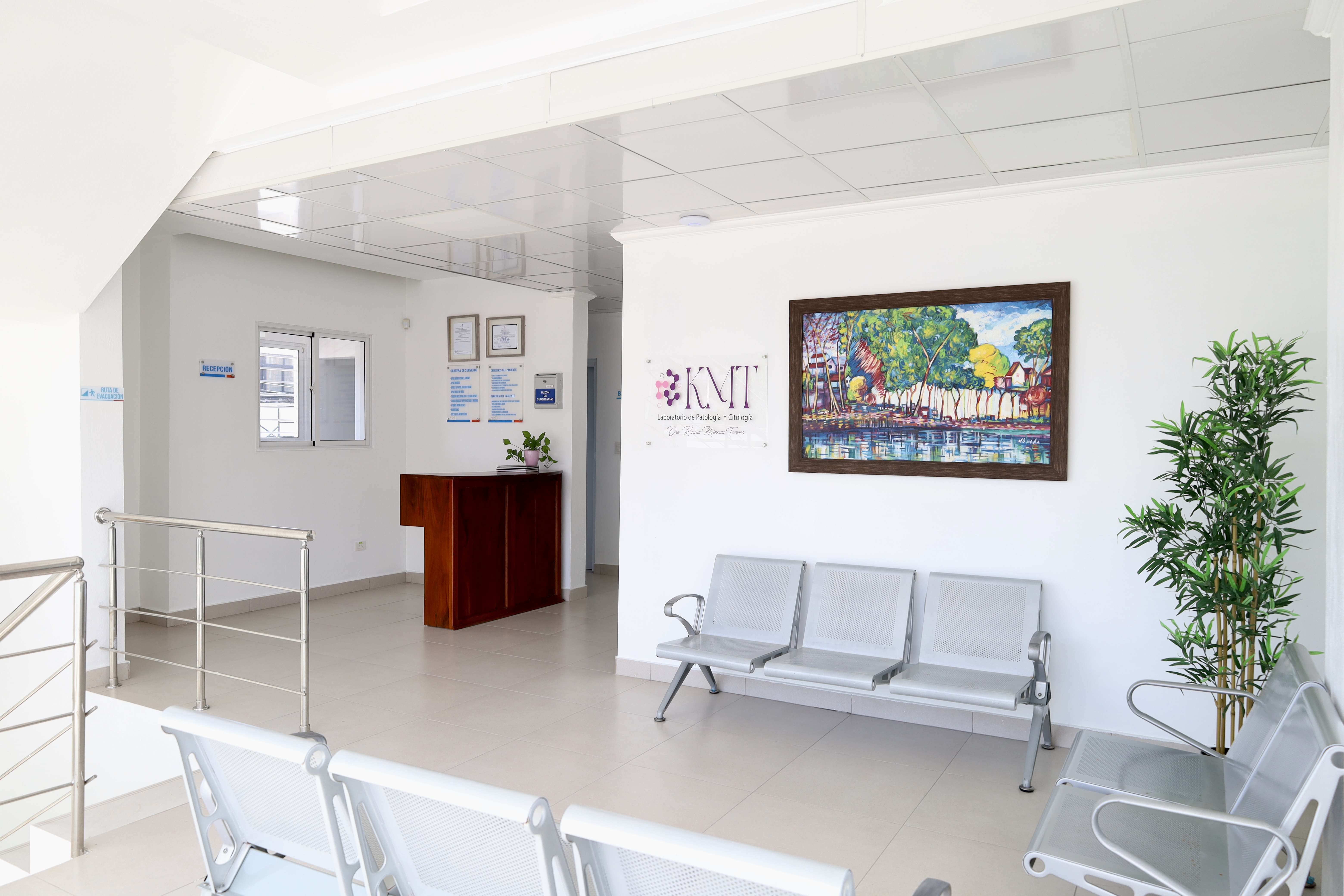 Recepción y sala de espera de KMT